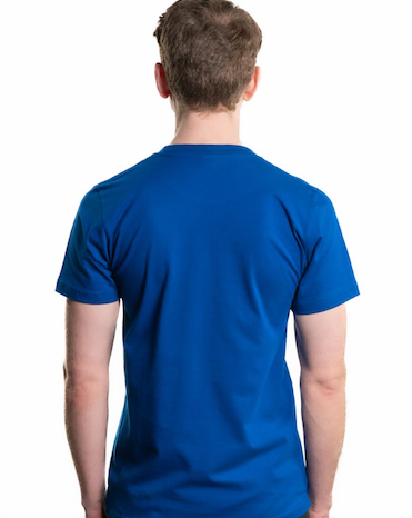 Solid Navy Shark Free Tee